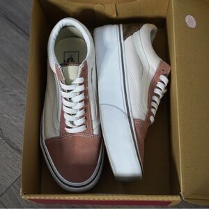 Vans Old Skool Stackform Unisex Color Block Sneakers SZ 8 Womens SZ 6.5 Mens